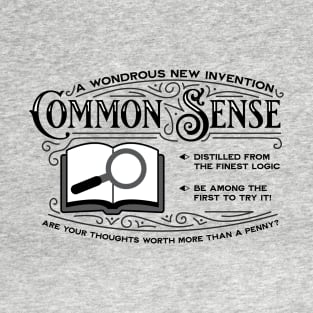 Introducing Common Sense Antique Advertisement T-Shirt